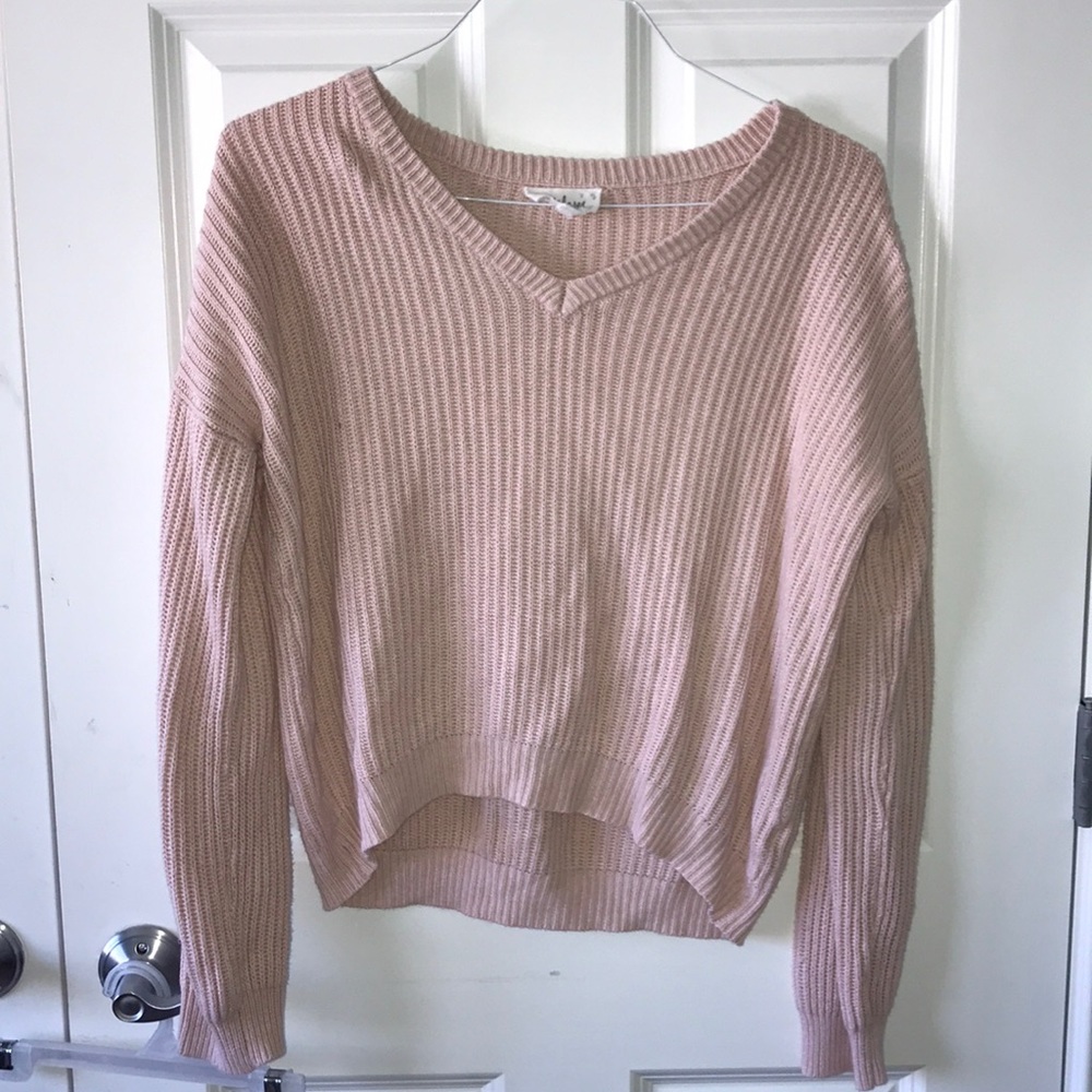 Pink Sweater